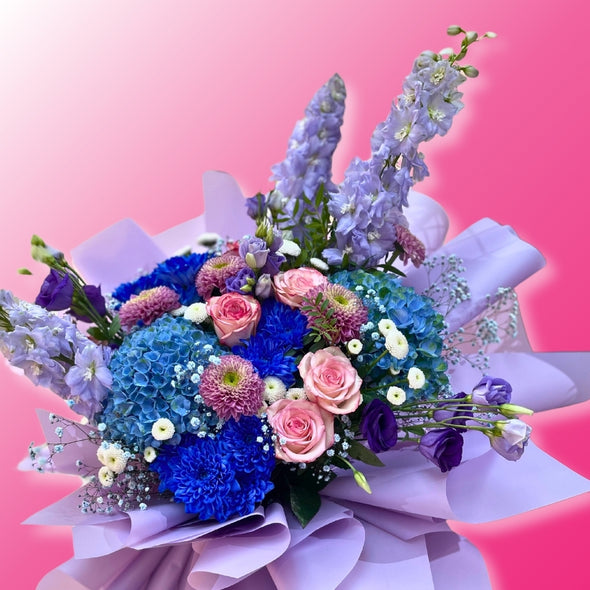 Special Mix Pink and blue Roses