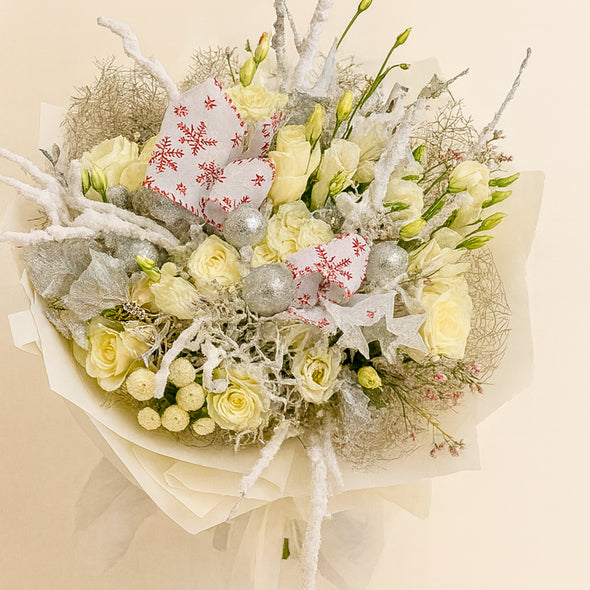 Elegant Winter White Bouquet