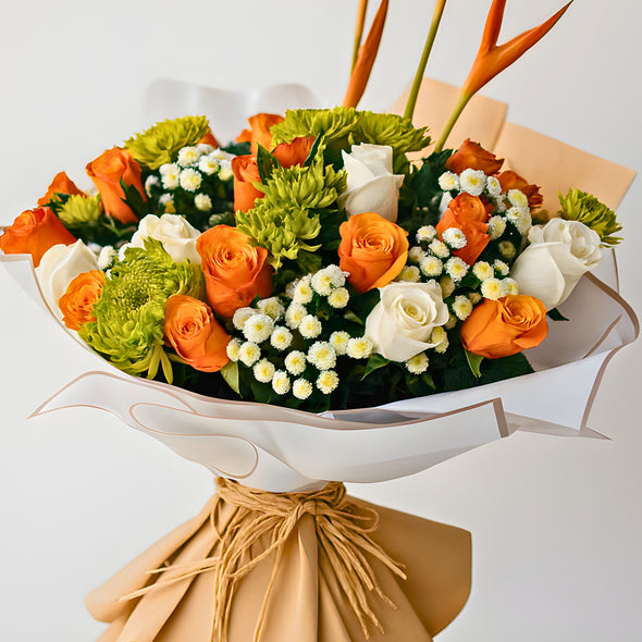 Mixed Rose & Chrysanthemum Bouquet