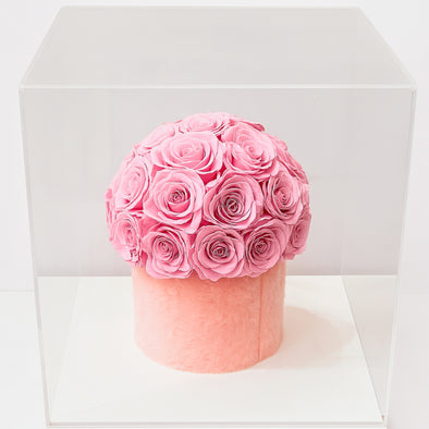 Big Pink Infinity Rose