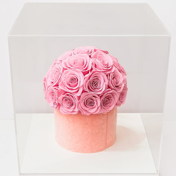 Big Pink Infinity Rose