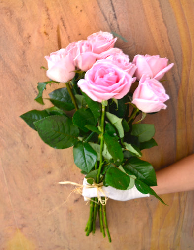 light pink Roses ( 10 Pieces )